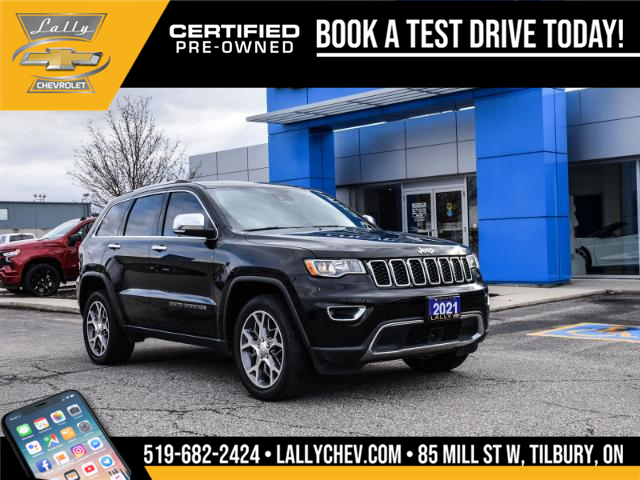 2021 Jeep Grand Cherokee Limited (Stk: R03297) in Tilbury - Image 1 of 31