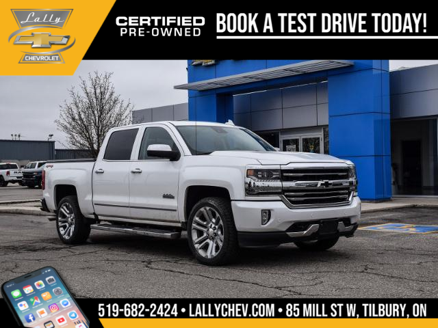 2018 Chevrolet Silverado 1500 High Country (Stk: 01407A) in Tilbury - Image 1 of 31