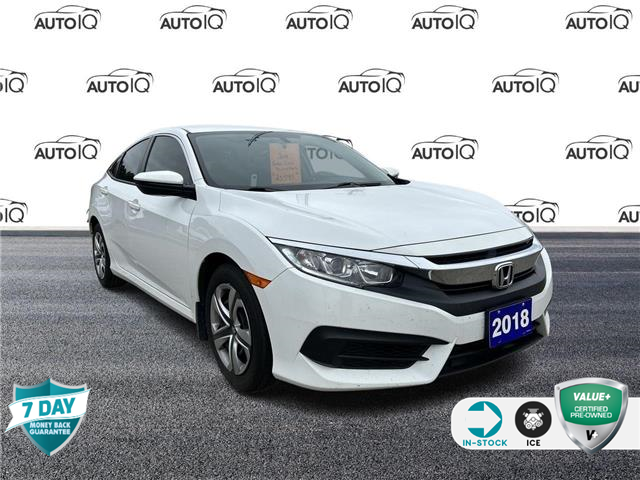 2018 Honda Civic LX (Stk: U-2674) in Tillsonburg - Image 1 of 19