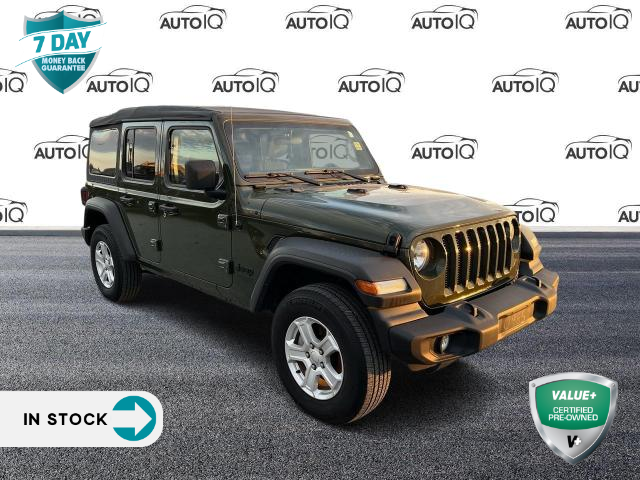 2021 Jeep Wrangler Unlimited Sport (Stk: 11589UQ) in Innisfil - Image 1 of 20