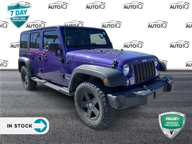 2017 Jeep Wrangler Unlimited Sport (Stk: 103150A) in St. Thomas - Image 1 of 19