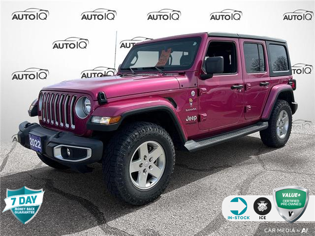 2022 Jeep Wrangler Unlimited Sahara (Stk: 25C189A) in Tillsonburg - Image 1 of 24
