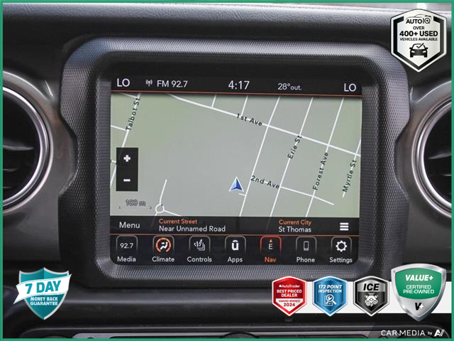 2021 Jeep Wrangler Unlimited Sahara (Stk: 99583A) in St. Thomas - Image 21 of 27