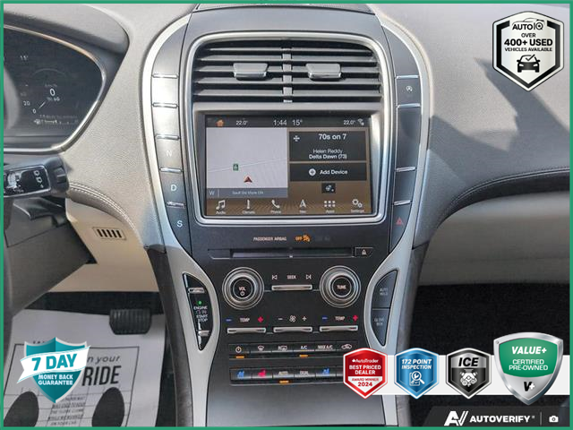 2019 Lincoln Nautilus Reserve (Stk: NH009B) in Sault Ste. Marie - Image 19 of 25