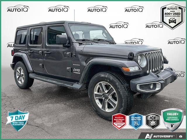 2020 Jeep Wrangler Unlimited Sahara (Stk: 6B037X) in Oakville - Image 1 of 21