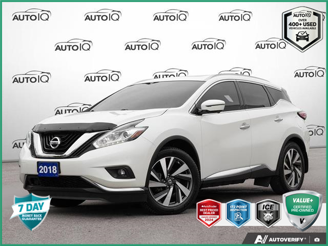 2018 Nissan Murano Platinum (Stk: ELF502808X) in St. Catharines - Image 1 of 27