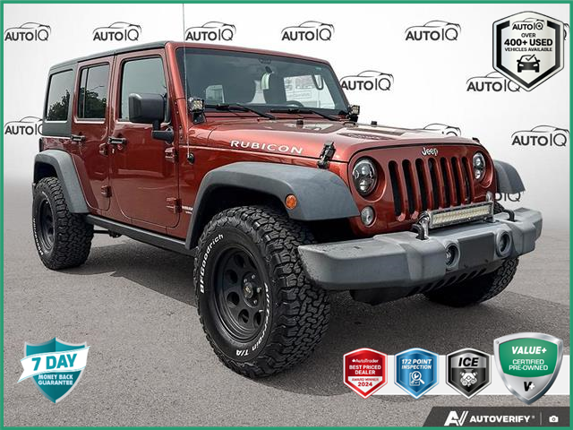 2014 Jeep Wrangler Unlimited Rubicon (Stk: AFLB260359DTX) in Hamilton - Image 1 of 20