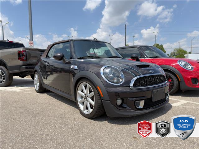 2012 MINI Cooper S Base WMWZP3C51CT550402 OFL6F047XZ in Oakville