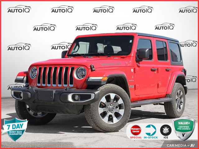 2021 Jeep Wrangler Unlimited Sahara (Stk: 96279AX) in St. Thomas - Image 1 of 27