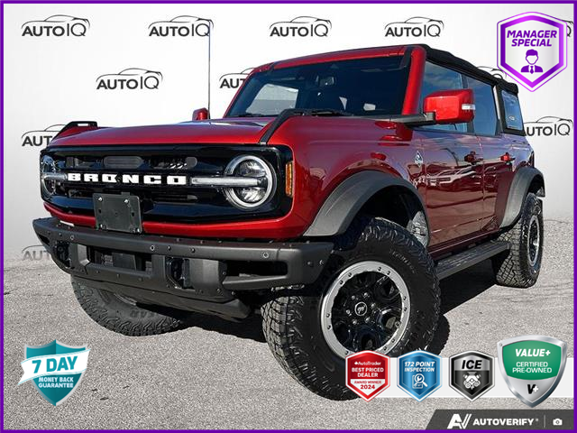 2022 Ford Bronco Wildtrak (Stk: 00H2664X) in Hamilton - Image 1 of 17