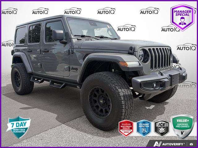2020 Jeep Wrangler Unlimited Sahara (Stk: 6B049A) in Oakville - Image 1 of 23