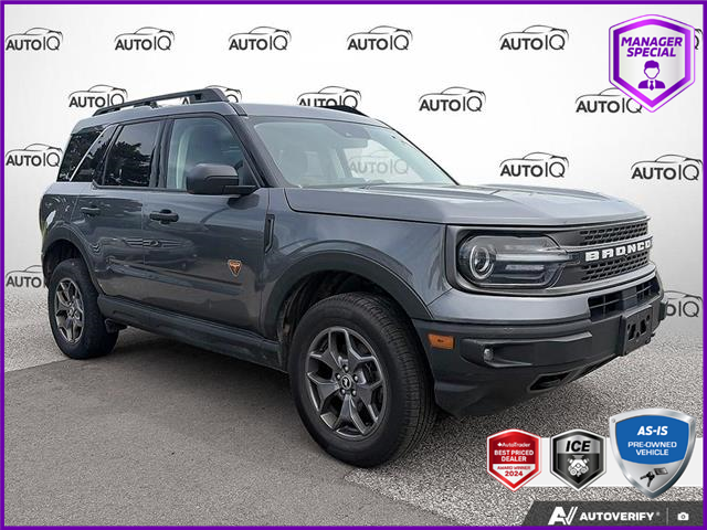 2022 Ford Bronco Sport Badlands (Stk: OFLT1004XZ) in Oakville - Image 1 of 23