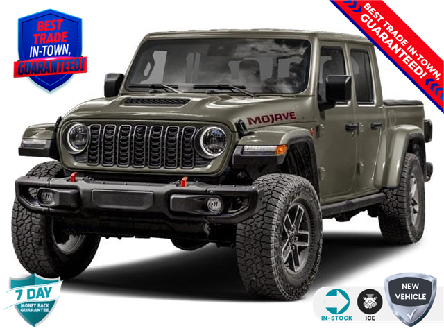 New 2025 Jeep Gladiator Mojave 24A PKG | HEATED STEERING WHEEL | REMOTE KEYLESS ENTRY | MOJAVE X PKG | - St. Thomas - Elgin Chrysler Dodge Jeep Ram
