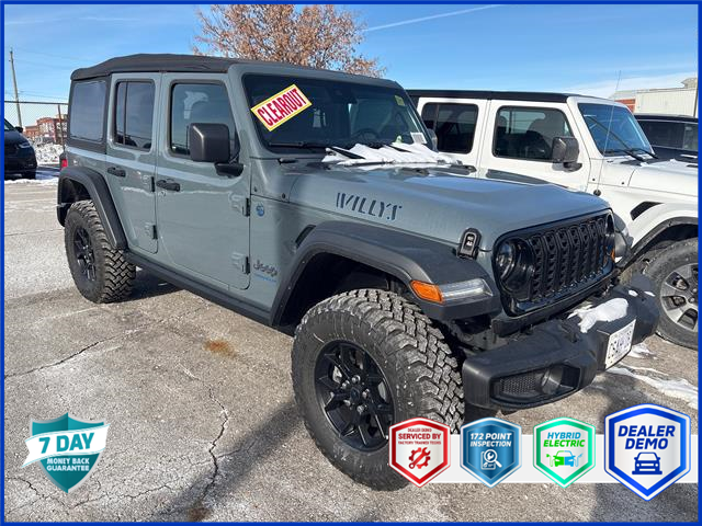 2025 Jeep Wrangler 4xe Sport S (Stk: 104307D) in St. Thomas - Image 1 of 7
