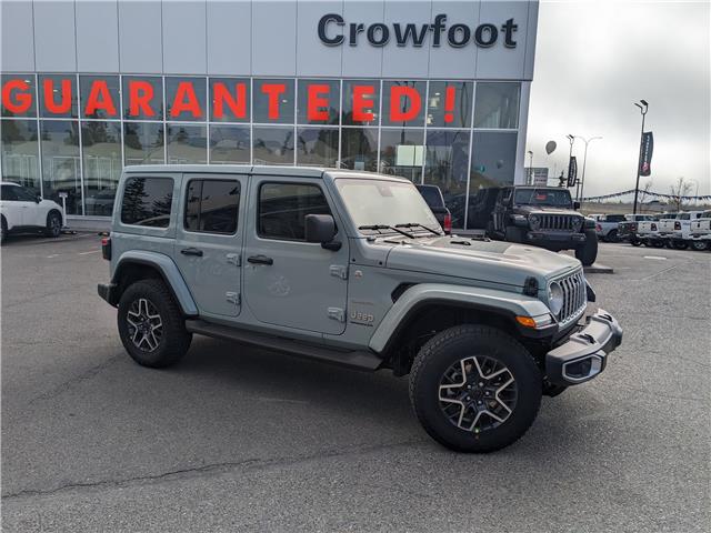 2024 Jeep Wrangler Sahara (Stk: J24010) in Calgary - Image 1 of 25