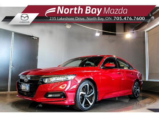 2019 Honda Accord Sport 1.5T (Stk: 2411A) in North Bay - Image 1 of 26