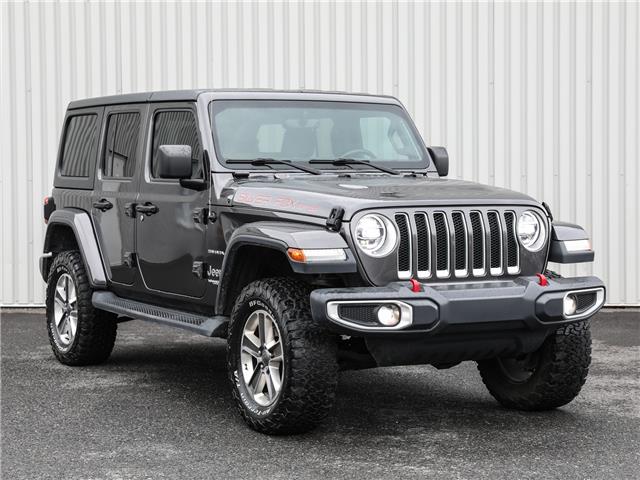 2020 Jeep Wrangler Unlimited Sahara (Stk: 23-164A) in Cowansville - Image 1 of 35