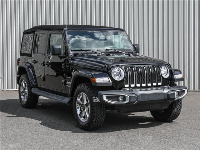 2021 Jeep Wrangler Unlimited Sahara (Stk: 23-207) in Cowansville - Image 1 of 35