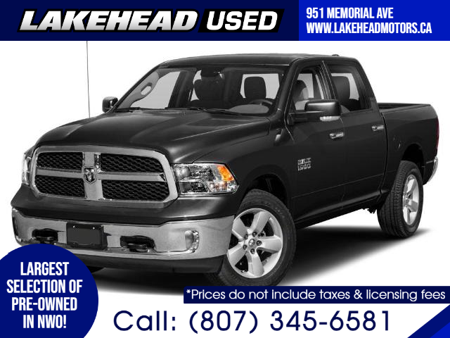 2021 RAM 1500 Classic SLT (Stk: U3472) in Thunder Bay - Image 1 of 9