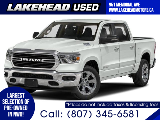2021 RAM 1500 Big Horn (Stk: 2313021) in Thunder Bay - Image 1 of 9