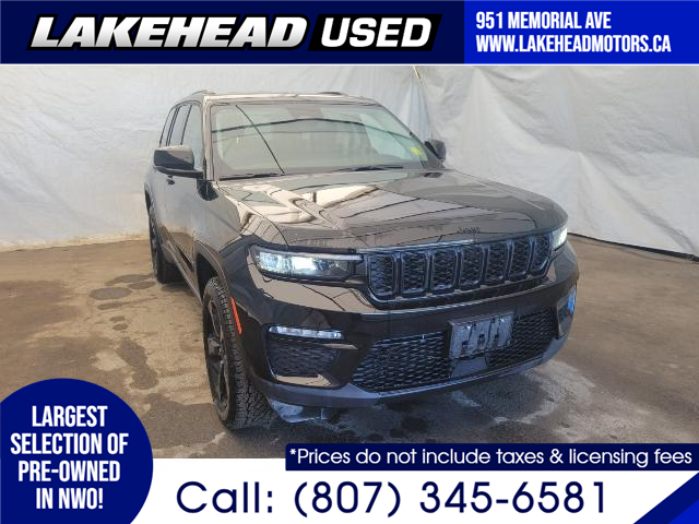 2023 Jeep Grand Cherokee Limited (Stk: 2410501) in Thunder Bay - Image 1 of 24