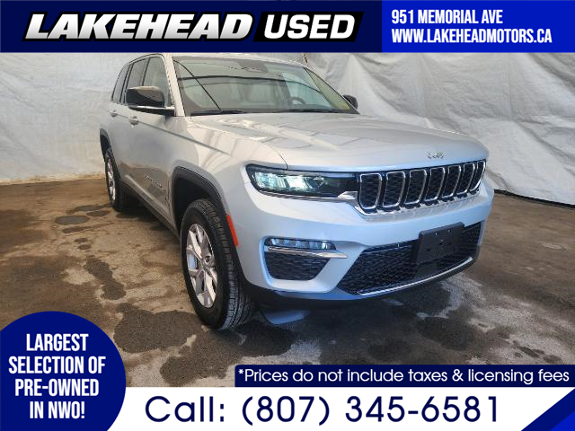2022 Jeep Grand Cherokee Limited (Stk: IU3690) in Thunder Bay - Image 1 of 35