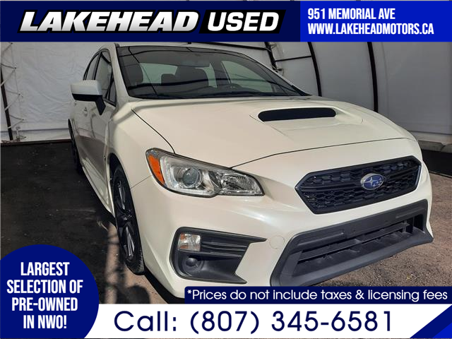 2021 Subaru WRX Base (Stk: 18914AO) in Thunder Bay - Image 1 of 18