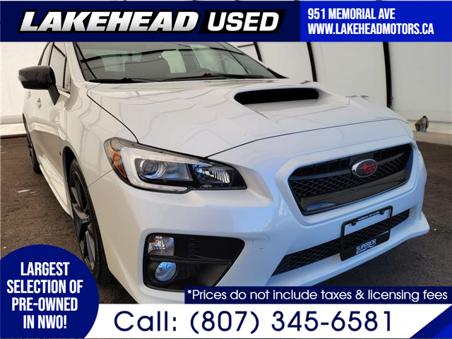 2017 Subaru WRX Base (Stk: 18878B) in Thunder Bay - Image 1 of 23