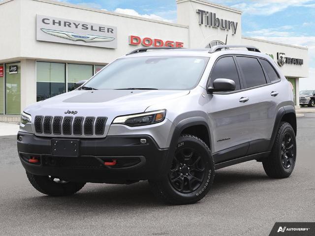 2021 Jeep Cherokee Trailhawk (Stk: 23-028-1) in Tilbury - Image 1 of 27