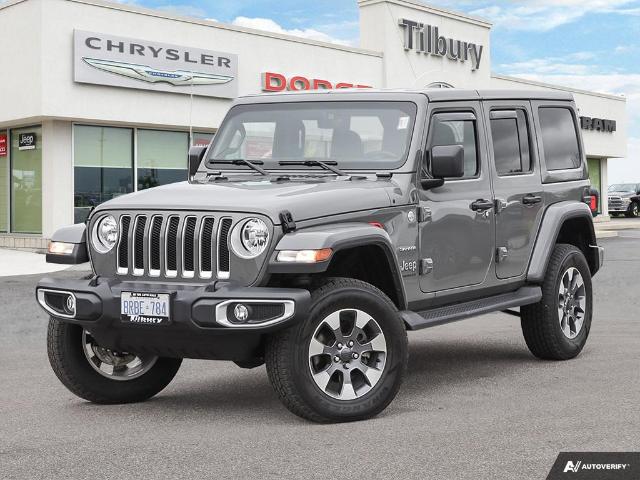 2023 Jeep Wrangler Sahara (Stk: 23-089-1) in Tilbury - Image 1 of 27