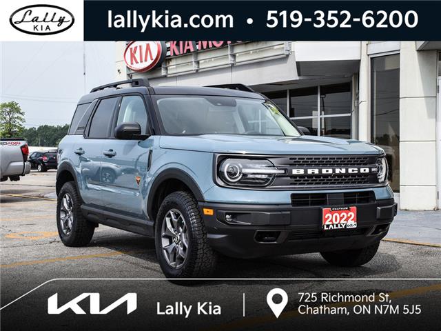 2022 Ford Bronco Sport Badlands (Stk: K4797) in Chatham - Image 1 of 27