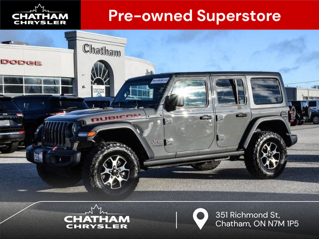 2019 Jeep Wrangler Unlimited Rubicon (Stk: U05280) in Chatham - Image 1 of 26