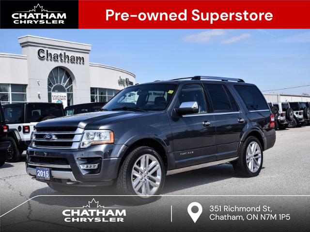 2015 Ford Expedition Platinum (Stk: N06083A) in Chatham - Image 1 of 32