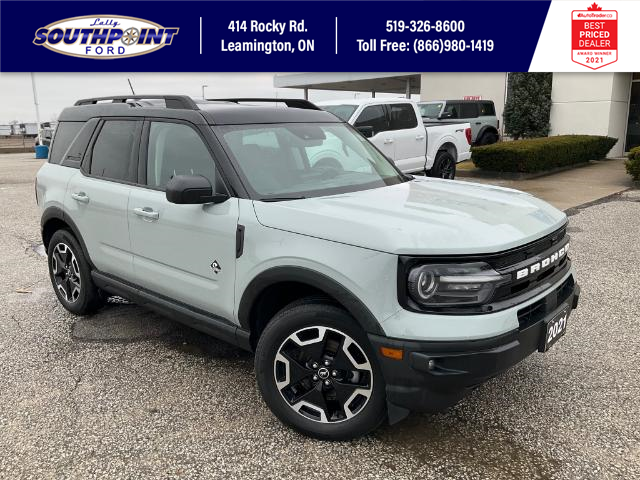 2021 Ford Bronco Sport Outer Banks (Stk: S11235R) in Leamington - Image 1 of 29