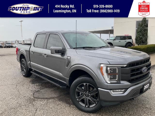 2021 Ford F-150 Lariat (Stk: S8057A) in Leamington - Image 1 of 34