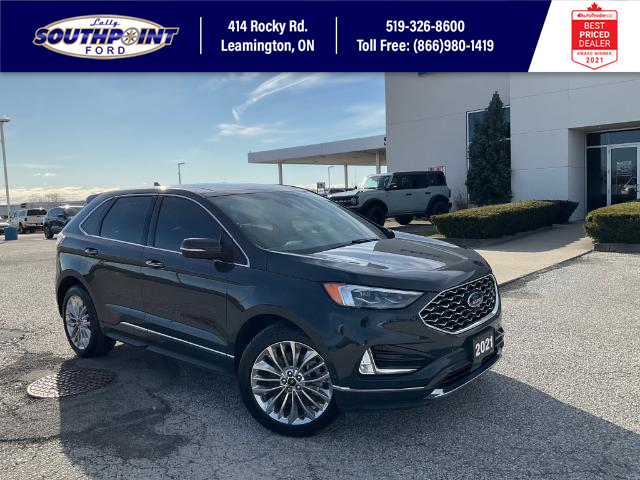 2021 Ford Edge Titanium (Stk: S7800A) in Leamington - Image 1 of 34
