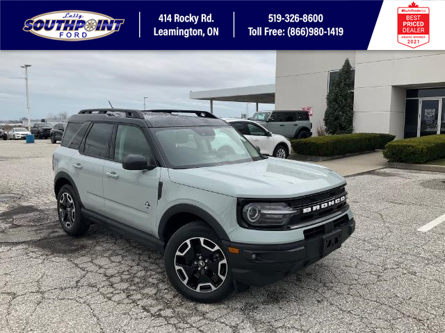 2022 Ford Bronco Sport Outer Banks (Stk: S11265R) in Leamington - Image 1 of 33