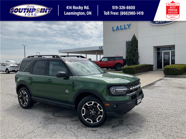2024 Ford Bronco Sport Outer Banks 3FMCR9C64RRF42184 SP00180M in Leamington
