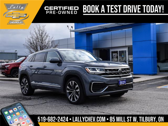 2021 Volkswagen Atlas Cross Sport 3.6 FSI Execline (Stk: R03291) in Tilbury - Image 1 of 30