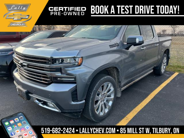 2021 Chevrolet Silverado 1500 High Country (Stk: 01587A) in Tilbury - Image 1 of 2