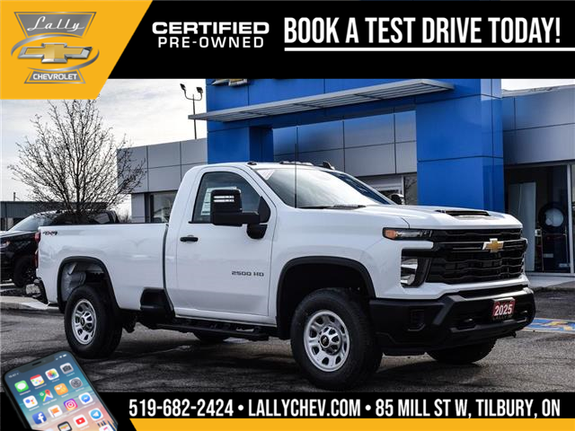 2025 Chevrolet Silverado 2500HD Work Truck (Stk: LC2S00168) in Tilbury - Image 1 of 25