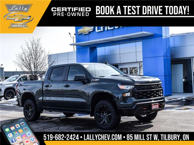 2025 Chevrolet Silverado 1500 Custom Trail Boss (Stk: LC1S00280) in Tilbury - Image 1 of 26