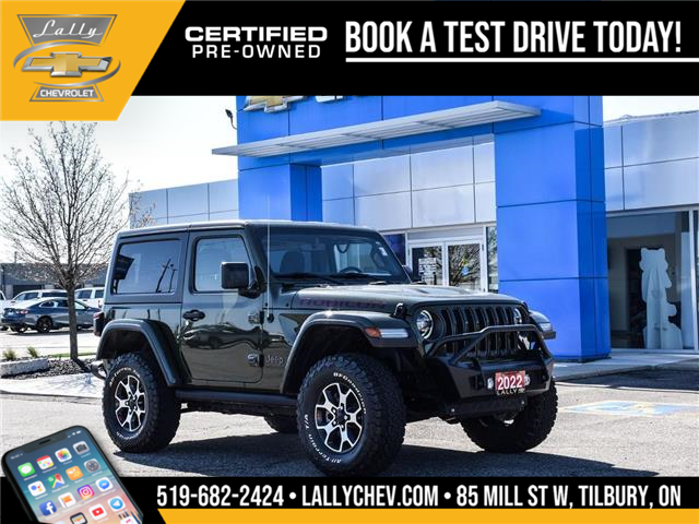 2022 Jeep Wrangler Rubicon (Stk: LC1S00180B) in Tilbury - Image 1 of 27