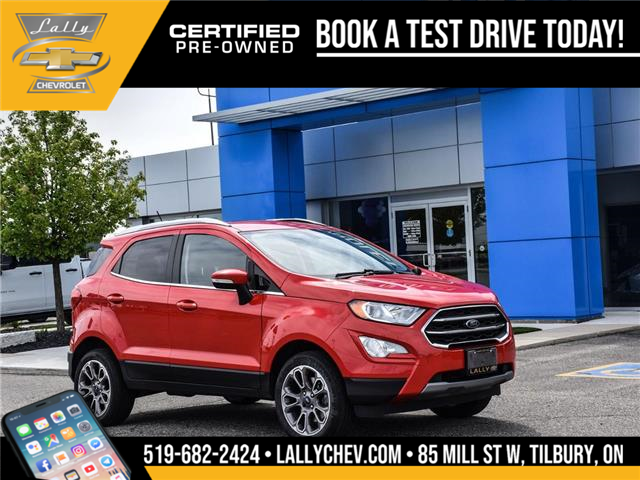 2021 Ford EcoSport Titanium (Stk: LCCV00088A) in Tilbury - Image 1 of 27