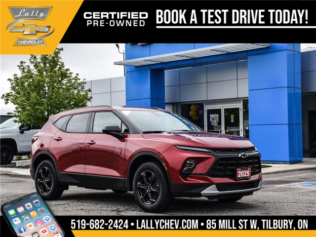 2025 Chevrolet Blazer LT (Stk: LCBL00163) in Tilbury - Image 1 of 27