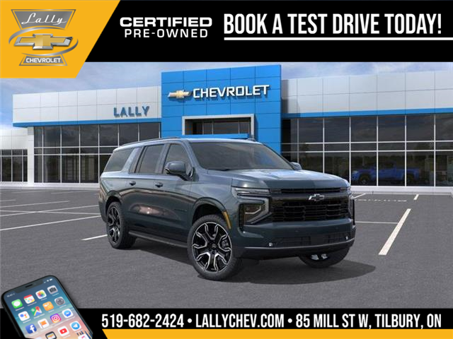 2026 Chevrolet Suburban RST (Stk: LCSU00636) in Tilbury - Image 1 of 24 2026 Chevrolet Suburban RST (Stk: LCSU00636) in Tilbury - Image 1 of 24