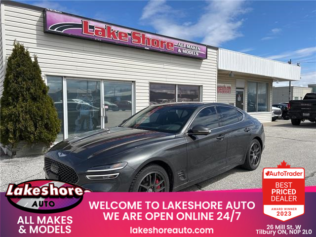 2022 Genesis G70 3.3T Sport (Stk: MW00409) in Tilbury - Image 1 of 20