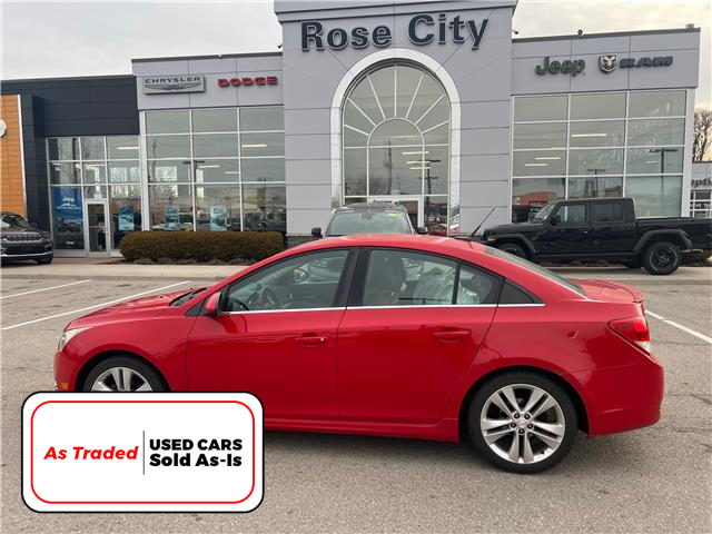 2013 Chevrolet Cruze LT Turbo (Stk: S2181A) in Welland - Image 1 of 7