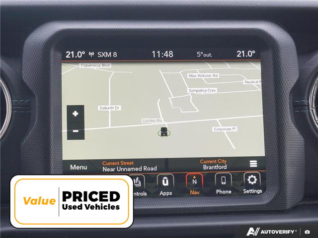 2021 Jeep Wrangler 4xe (PHEV) Rubicon (Stk: J5281A) in Brantford - Image 22 of 28