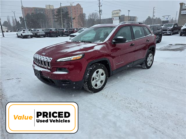 2016 Jeep Cherokee Sport (Stk: 91728) in Brantford - Image 1 of 5